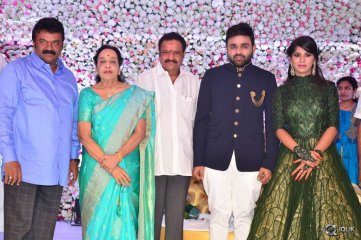 Celebs at Talasani Srinivas Yadav Daughter Wedding Reception